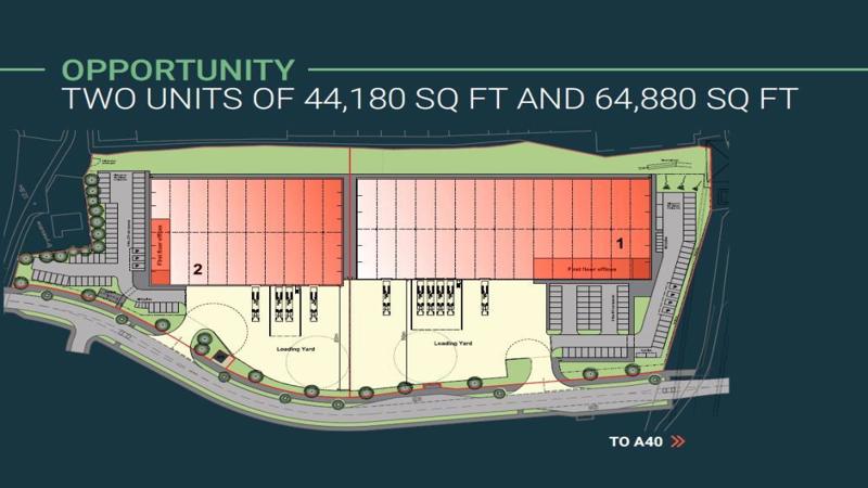 Site plan - 2 units