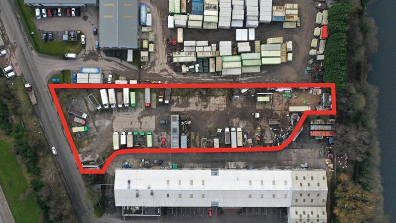 Site Outline Plan - Nash Road, Trafford Park, Manchester