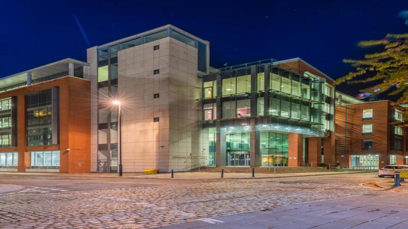 Portwall Place, Night External