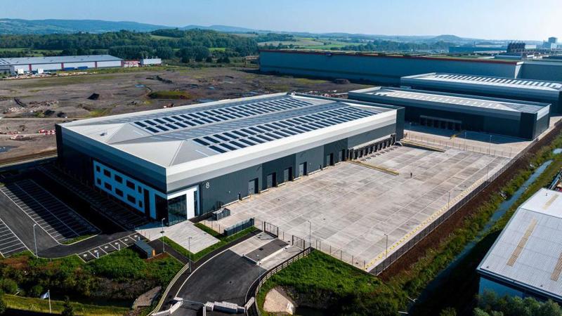 Unit 8 Aerial, St Modwen Newport