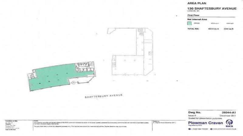 1st Floor Plan