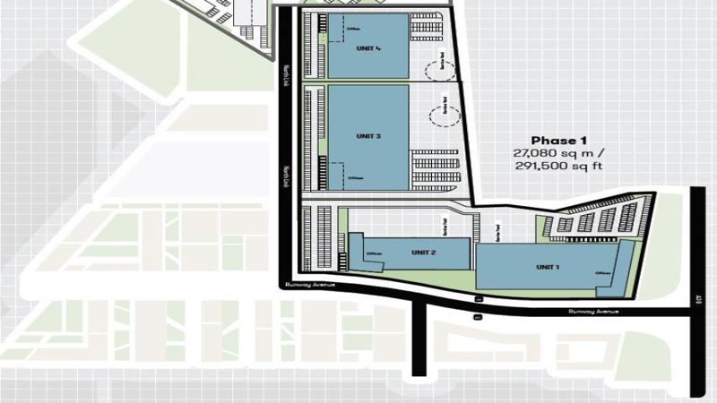 Enterprise District Industrial CGI - Layout