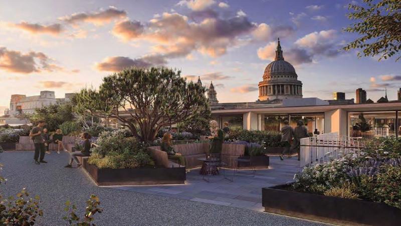 Roof terrace