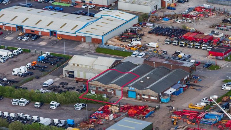 Aerial Image - Unit D, Leyland Business Park