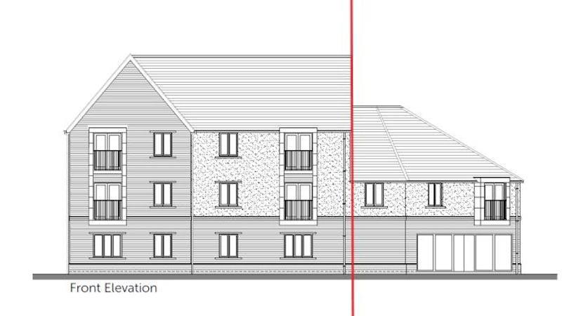 Front Elevation with demise line.JPG