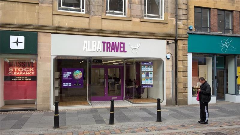 shop to let Inverness