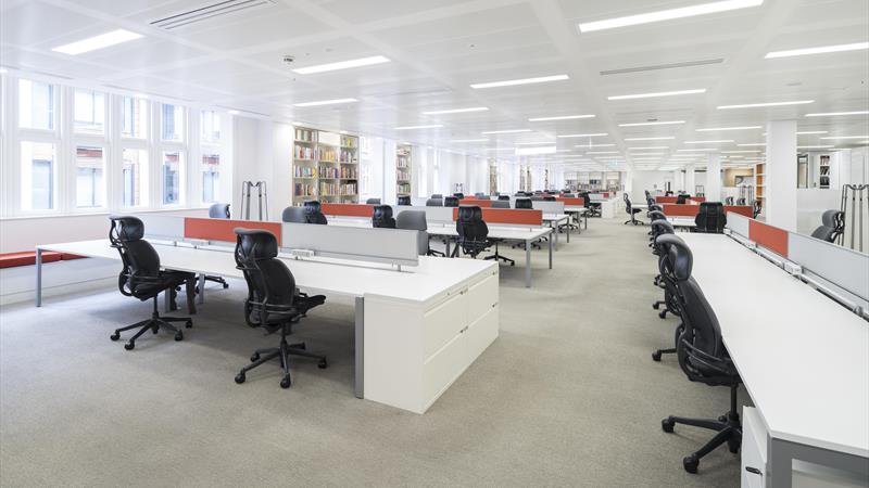 Level 2 - Open plan office space