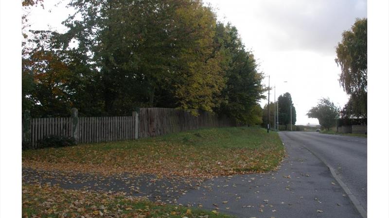 Site Frontage to Melton Road