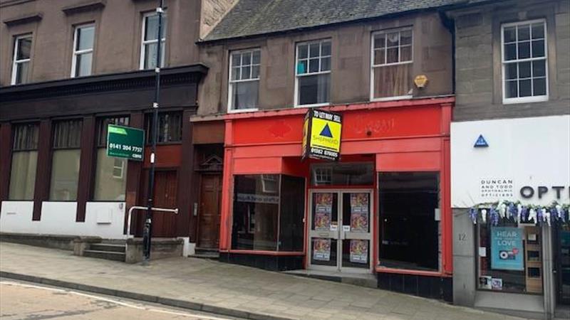 shop to let / may sell Forfar