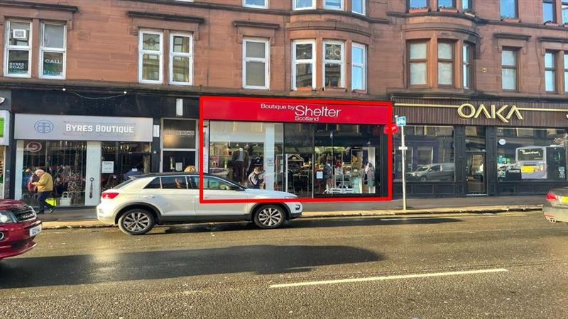 shop to let Glasgow