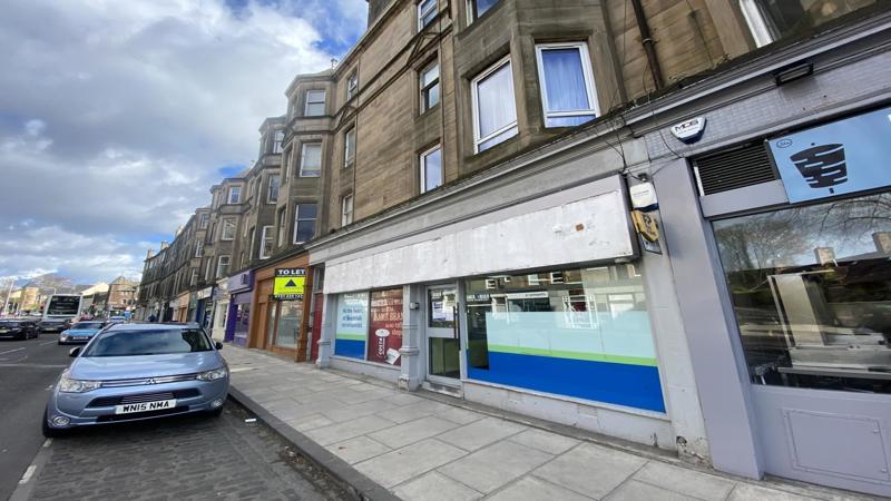 shop to let Edinburgh