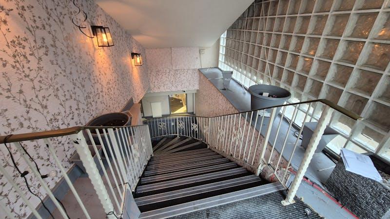 Stairs to Bar