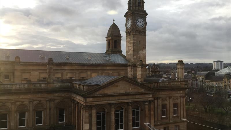 View from office - Town Hall