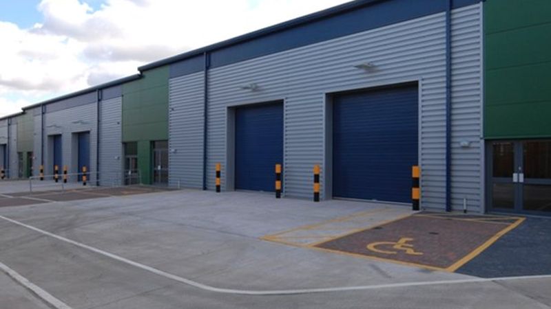 Industrial Units External View