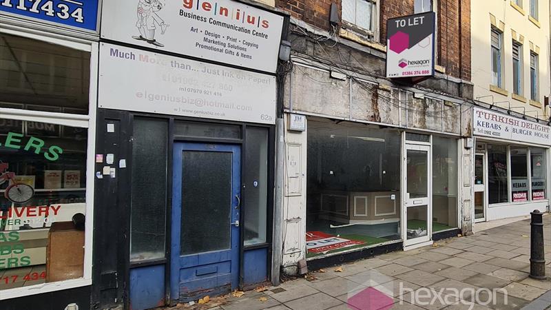 shop to let Wolverhampton